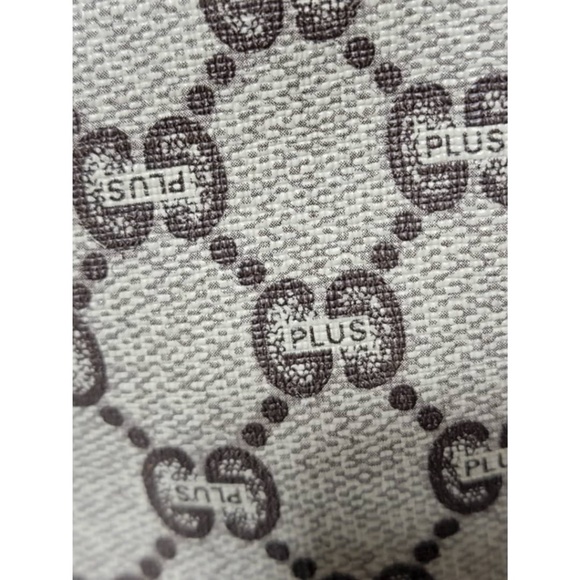 Authentic GUCCI Vintage GG Plus Shoulder Cross Drawstring Bag Beige/Brown - Picture 12 of 16